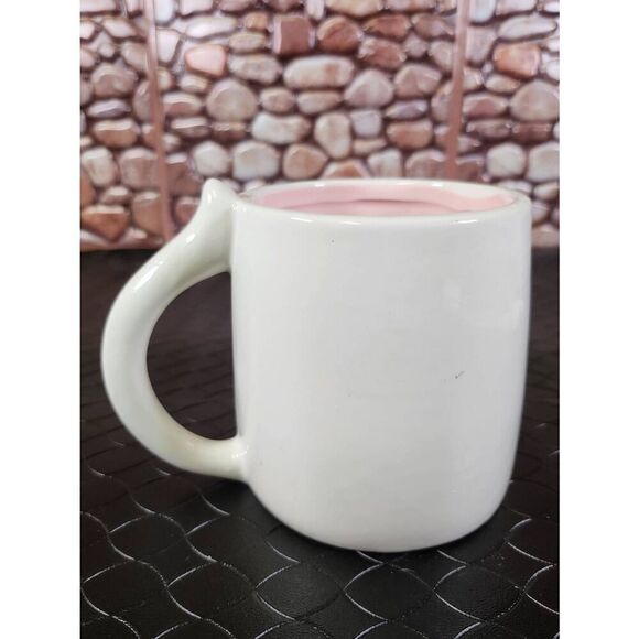 Sheffield Home The Critter Collection Cat Mug 16 oz White 3D - Picture 3 of 8